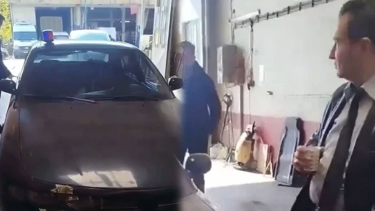 Yenidoğan çetesini çökerten savcının arabası oto tamirciyi şaşırttı