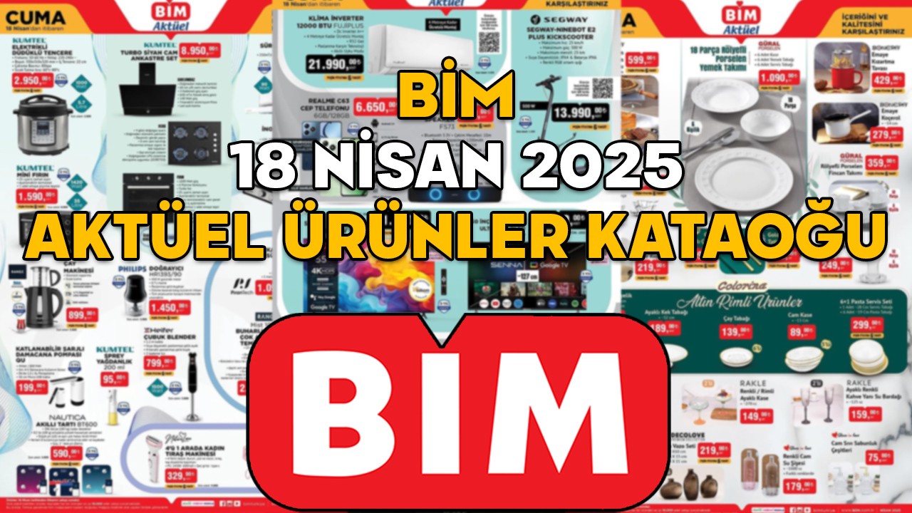 BİM 18 NİSAN KATALOĞU 2025 || Bu Cuma BİM’de Kickscooter indirimde! 18 Nisan 2025 BİM indirimli ürünler listesi