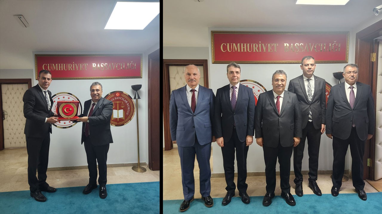 HSK Üyesi Arslan’dan Başsavcı Uğurlu’ya ziyaret