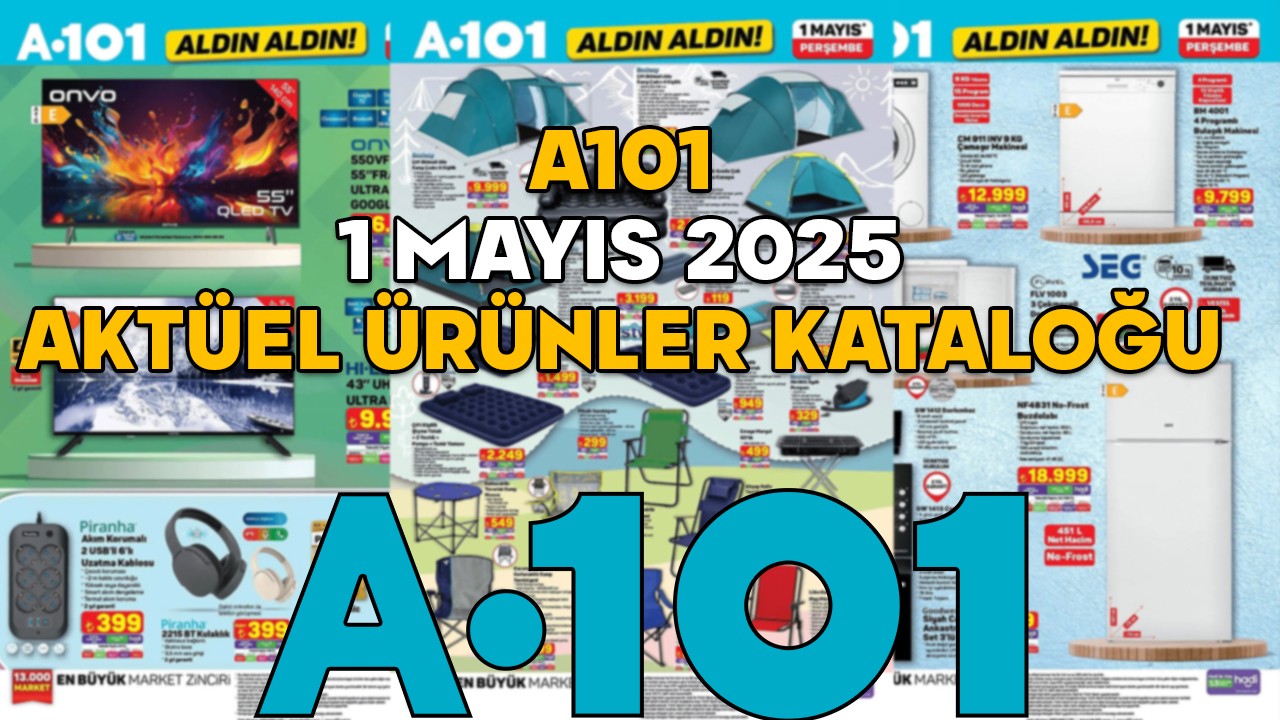 A101 1 MAYIS KATALOĞU 2025 || Bu Perşembe A101’de aile çadırları indirimde! 1 Mayıs 2025 A101 indirimli ürünler listesi