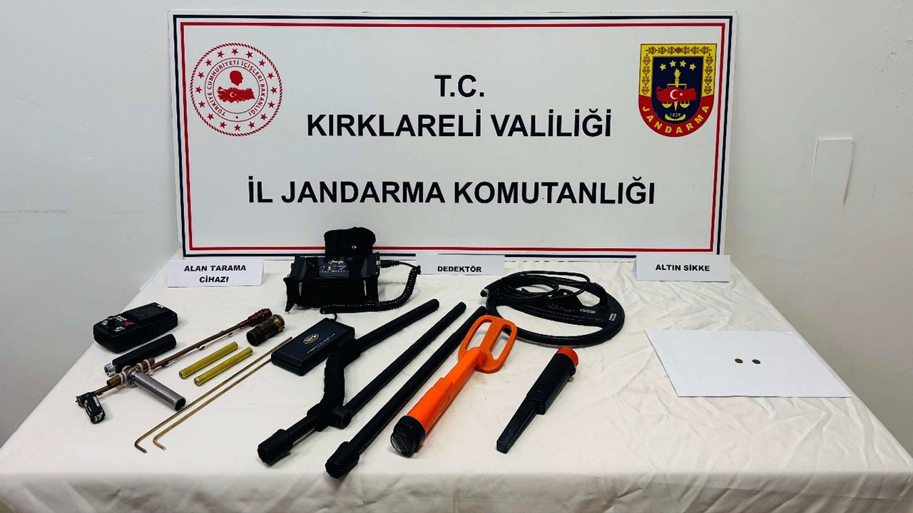 Kırklareli merkezli 3 ilde kaçak kazı operasyonu: Çok sayıda kişi gözaltına alındı