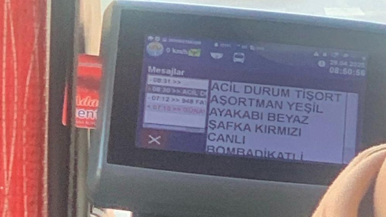 Büyük paniğe neden oldu! Canlı bomba mesajına soruşturma