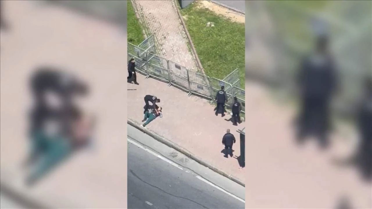 İsrail Başkonsolosluğu çevresinde ateş eden kişi gözaltına alındı