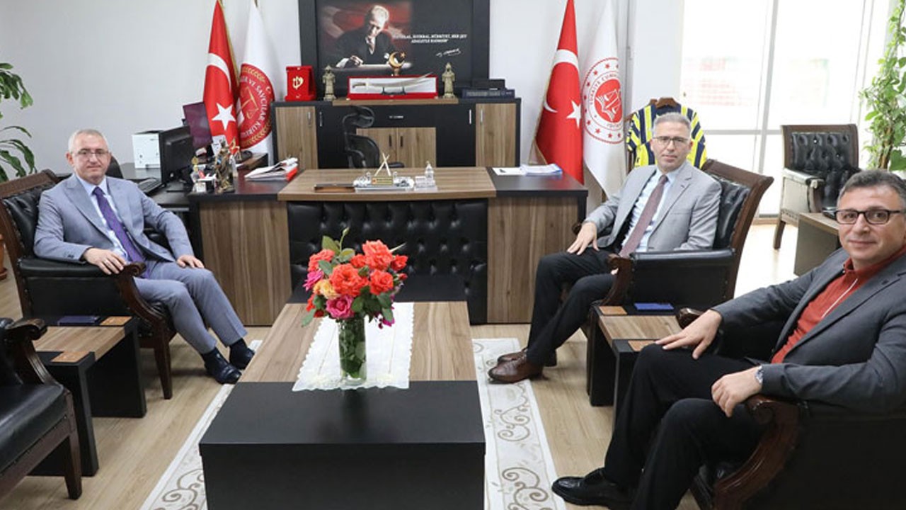 Başsavcı Ünalan’a taziye ziyareti