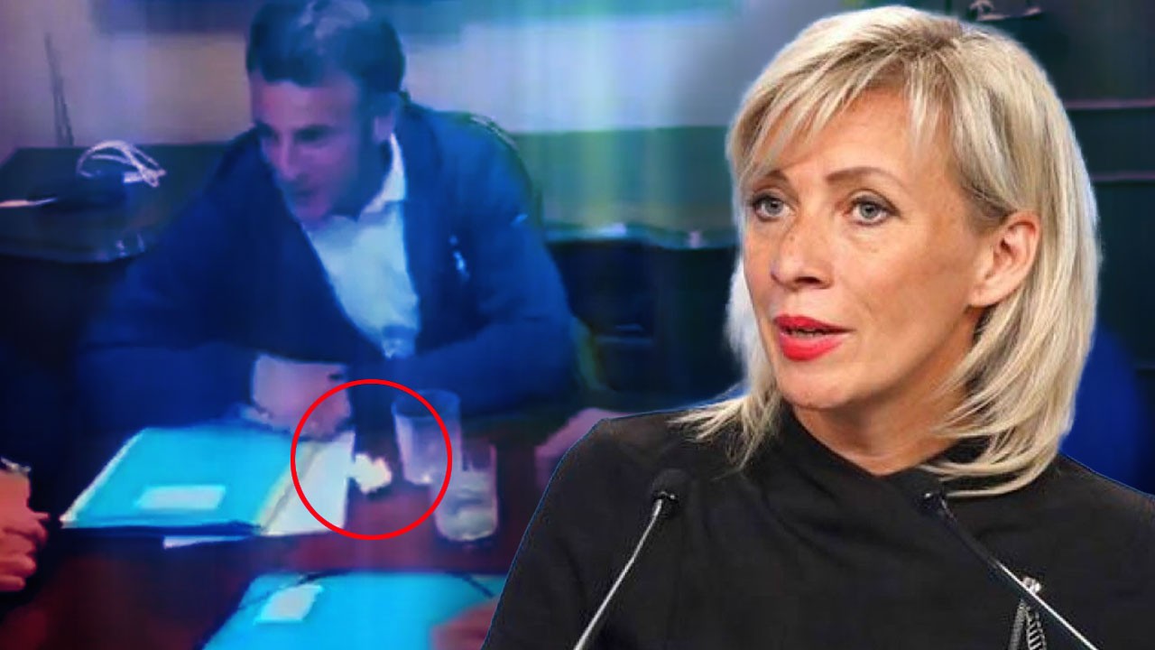 Macron uyuşturucu mu saklıyordu? Zaharova'dan gündemi sarsacak açıklama