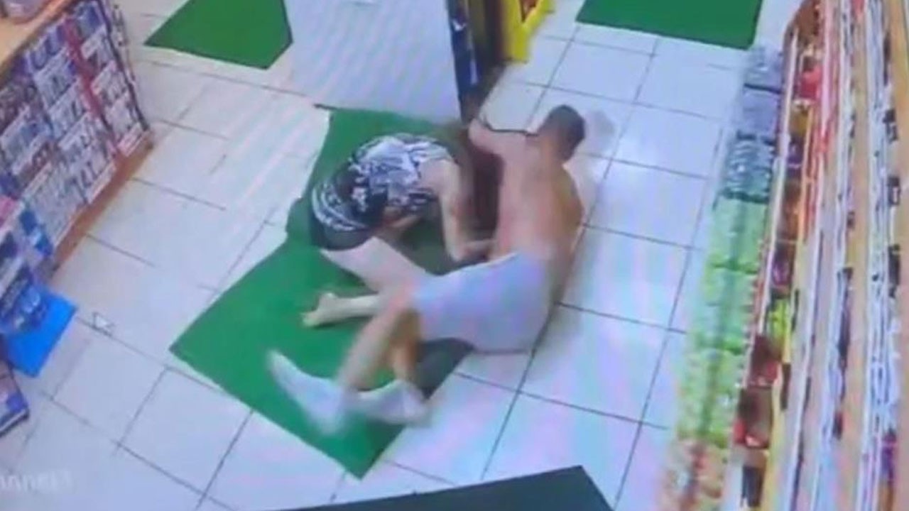 Akaryakıt istasyonunda önce darp sonra gasp! Kadına dehşeti yaşattılar