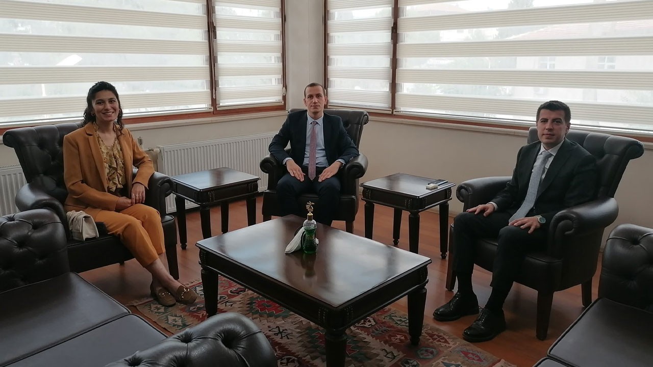 Mut Hakimlerinden Kaymakam Uğur'a iadeyi ziyaret