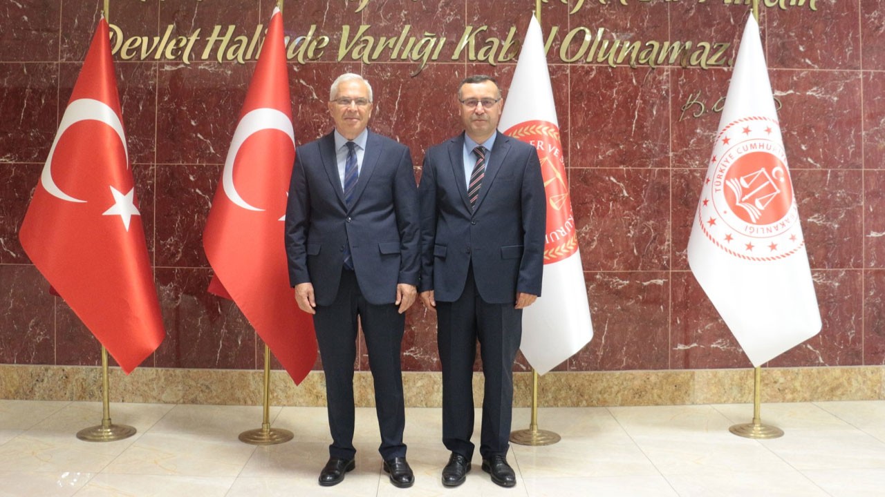 Kaymakam Dönmez’den Başsavcısı Korkmaz'a veda ziyareti