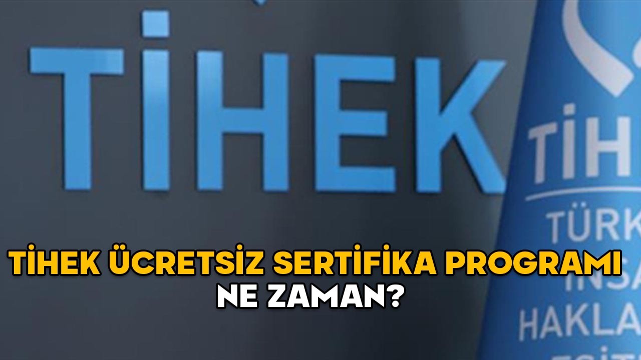 TİHEK ücretsiz sertifika programı ne zaman, başvuru şartları neler? TİHEK 2025 İnsan Hakları ve Eşitlik Hukuku Seminerleri Sertifika Programı