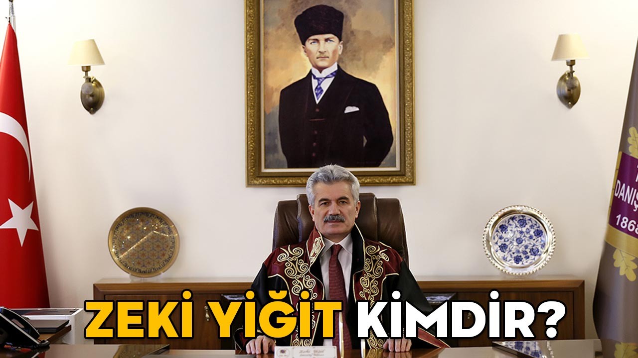 Zeki Yiğit kimdir, kaç yaşında ve aslen nereli? Danıştay Başkanı Zeki Yiğit’in kariyeri