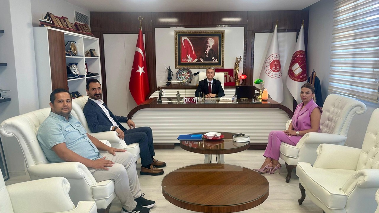 Büro-Sen Başkanı'nda Başsavcı Yeniçeri'ye ziyaret!