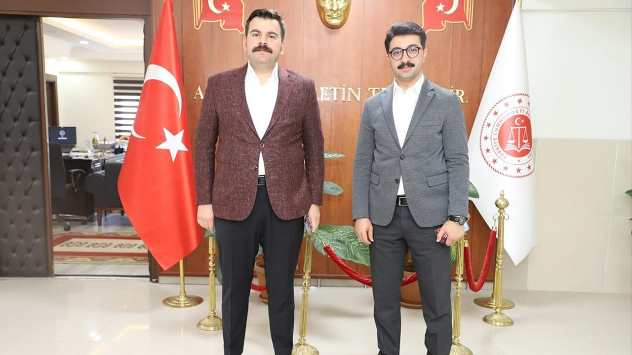 Kaymakam Muhammed Kaya’dan Pazarcık Adliyesi’ne veda ziyareti