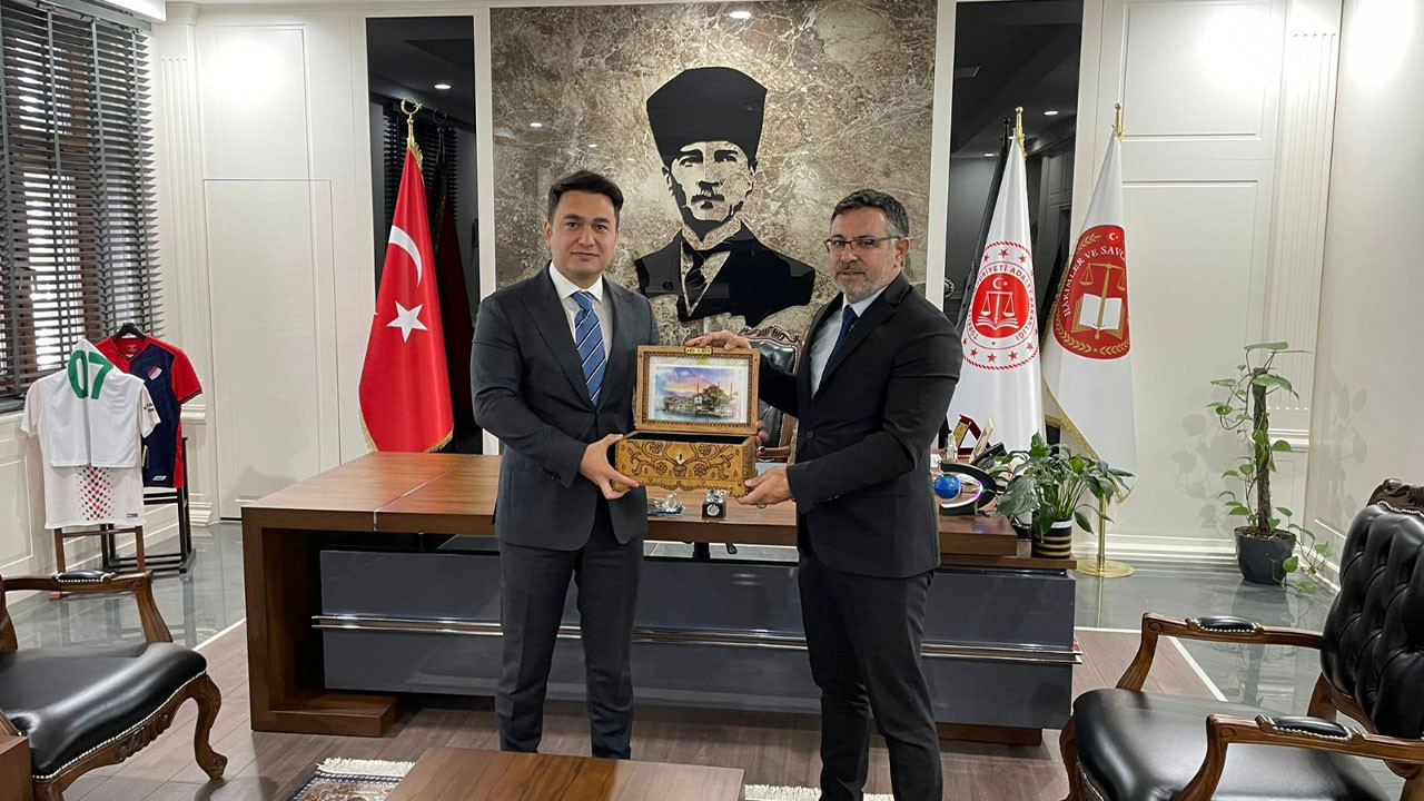 Başkan Arslan'dan Başsavcı Yasin Emre'ye ziyaret