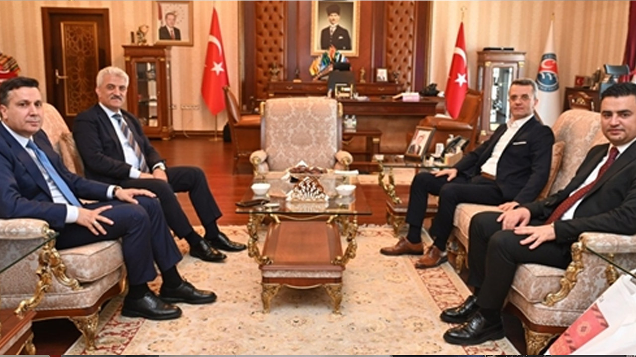 Kırıkkale yargısı Vali Makas’ı makamında ziyaret etti!