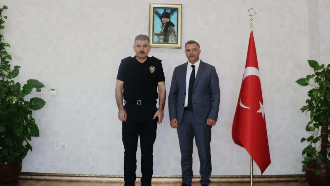 Mersin emniyetinden Başsavcı Öztoprak'a hayırlı olsun ziyareti