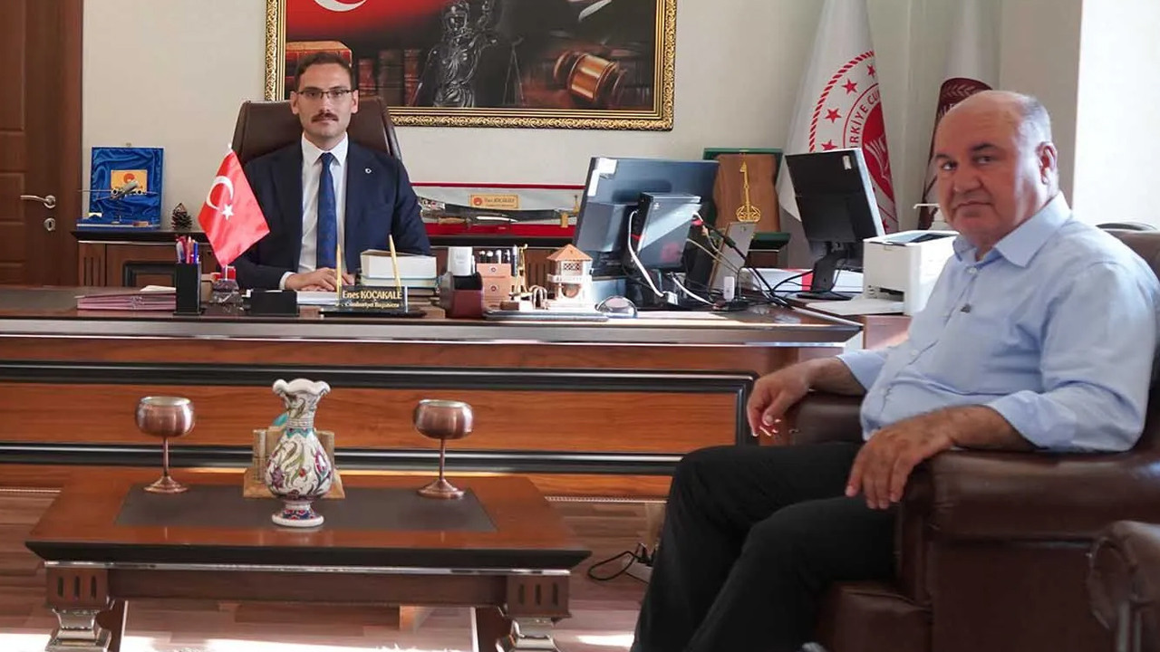 Bismil Haber Gazetesi'nden Başsavcı Kacakale'ye veda ziyareti!