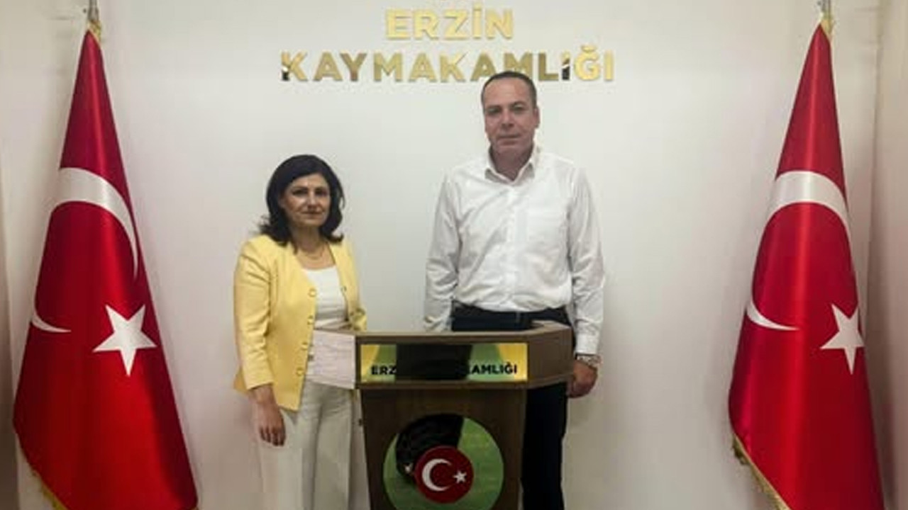 Erzin Başsavcısı Leyla Turgut'tan ilçe Kaymakamı Özaydın'a veda!