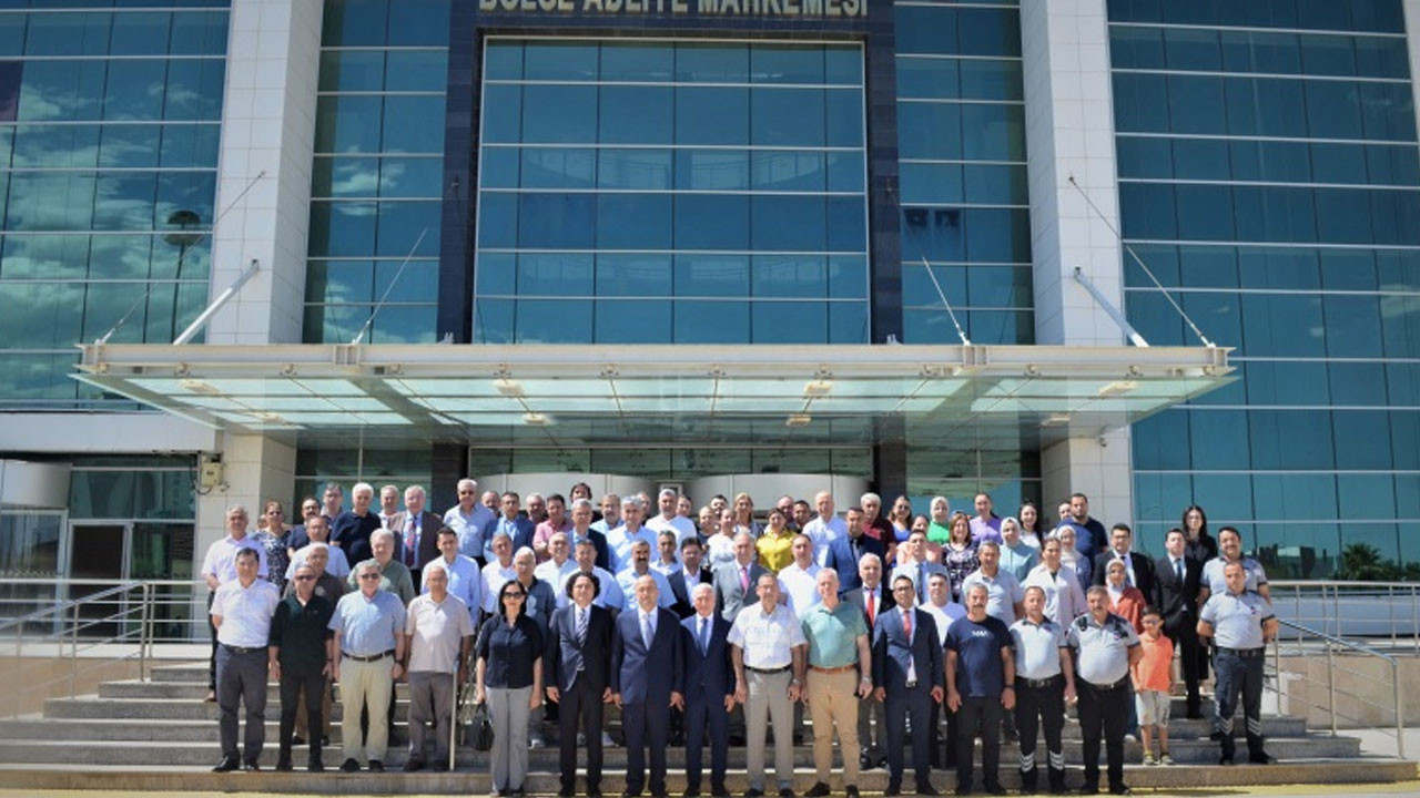 Yargıtay'a atanmıştı! BAM Başkanı Kuzu alkışlarla uğurlandı