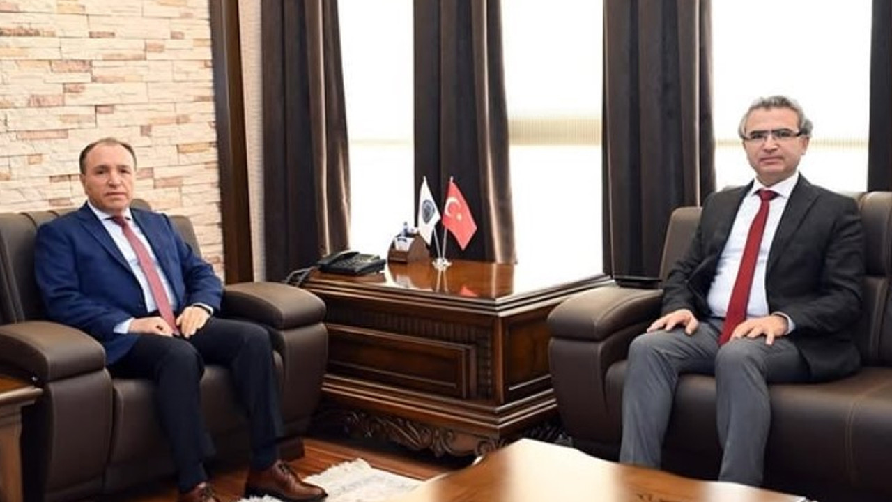 Başsavcı Fatih Karabacak'tan Rektör Mehmet Karakaş'a veda ziyareti!