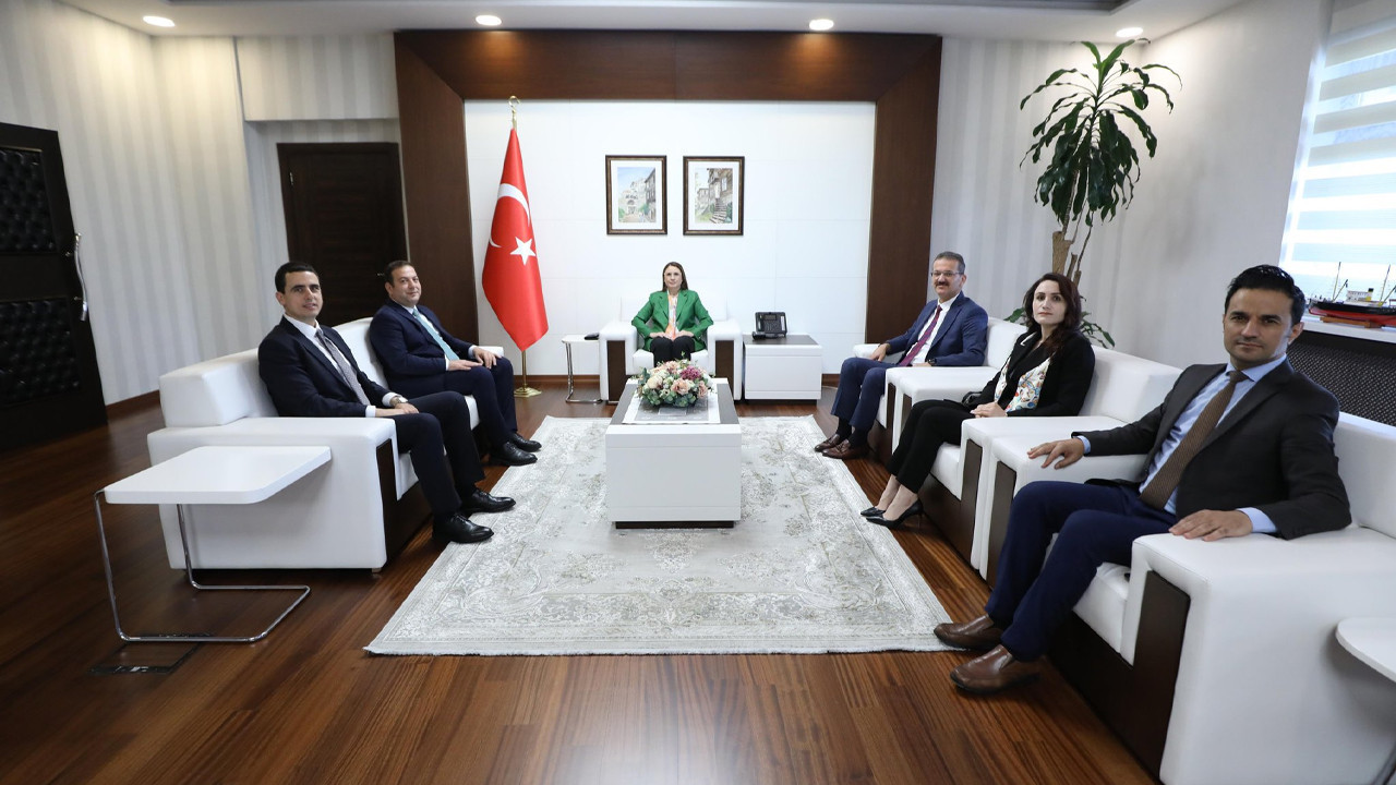 HSK ve yargı camiasından Vali Nurtaç Arslan'a ziyaret! Fikir alışverişinde bulunuldu