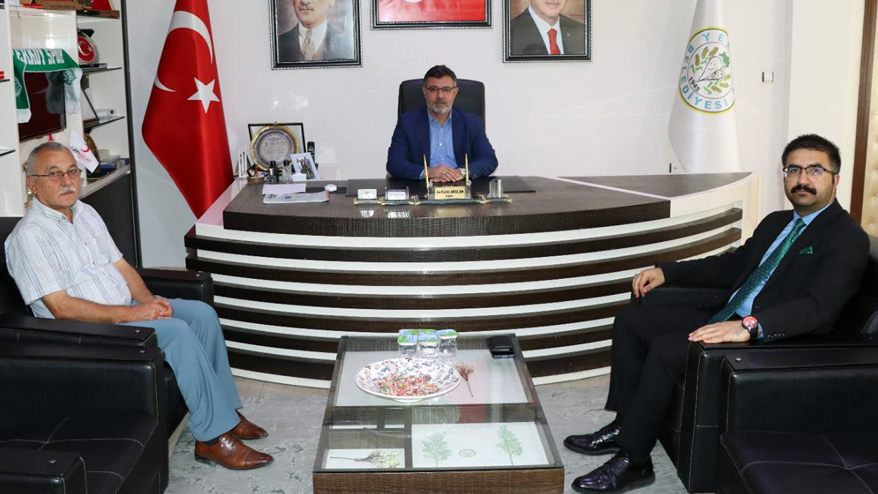 Yerköy Başsavcısı Barış Çetin’den Başkan Arslan’a veda ziyareti