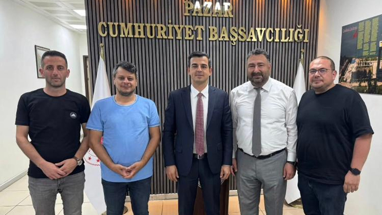 Başsavcı Yıldız görevine başladı! Gazeteciler hayırlı olsun ziyaretinde bulundu