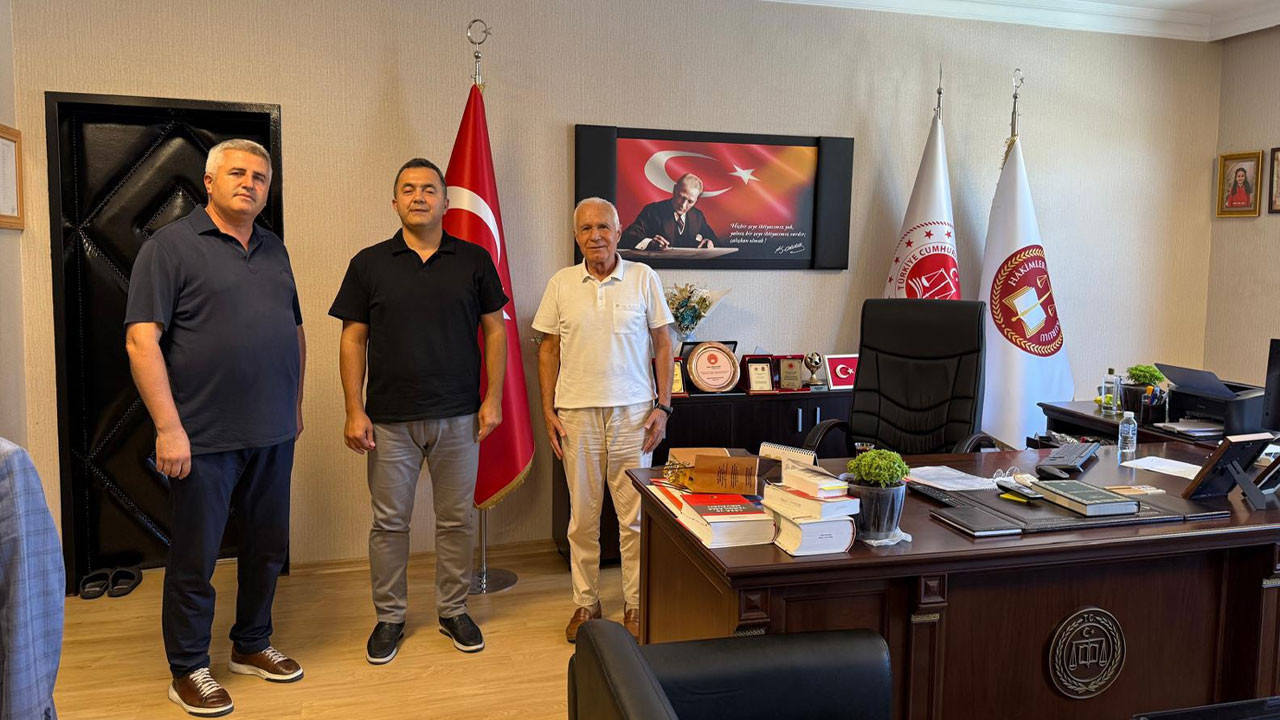 Başsavcı Aşık'a Ticaret ve Sanayi Odası üyelerinden ziyaret!