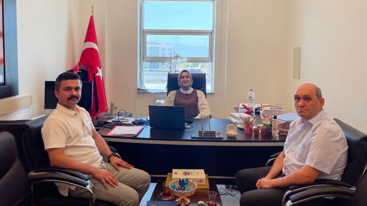 Savcı Ayşegül Çetin'e Denetimli Serbestlik Müdürlüğünden ziyaret!