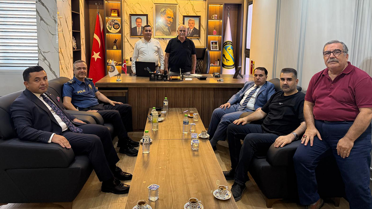 Başsavcılar Çatlı ve Dede'den Kooperatif Başkanı Özdemir’e ziyaret