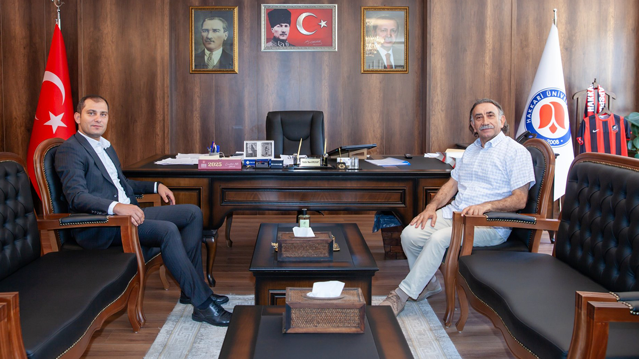 Başsavcı Harun Ünlüsoy’dan Rektör Gençcelep’e veda ziyareti