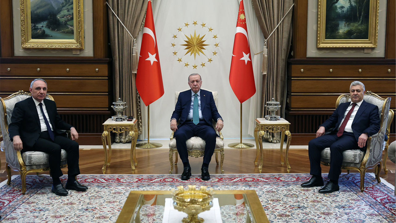 Cumhurbaşkanı Erdoğan, Azerbaycan Başsavcısı Aliyev'i kabul etti