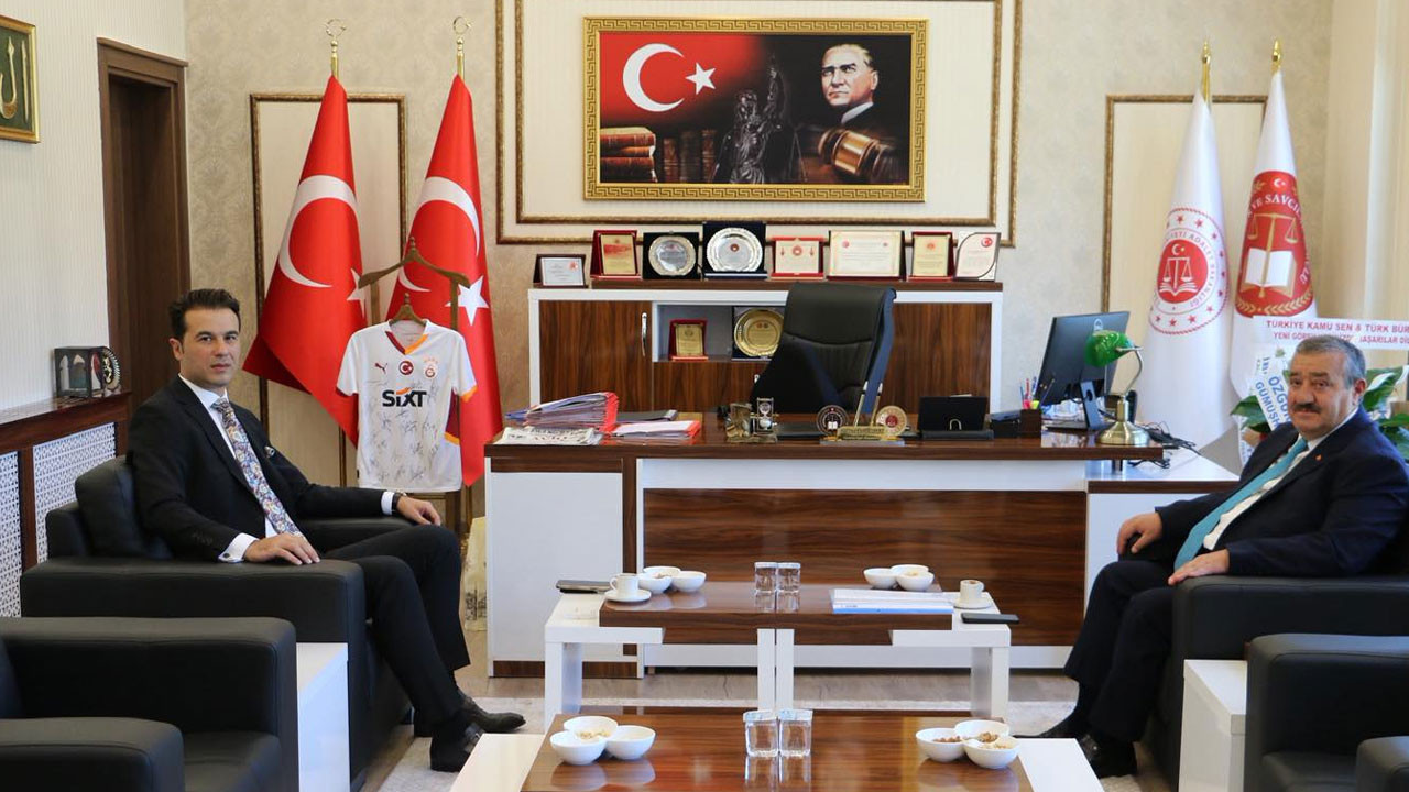 Başsavcı Gürgah yeni görevinde! Belediye Başkanından hayırlı olsun ziyareti