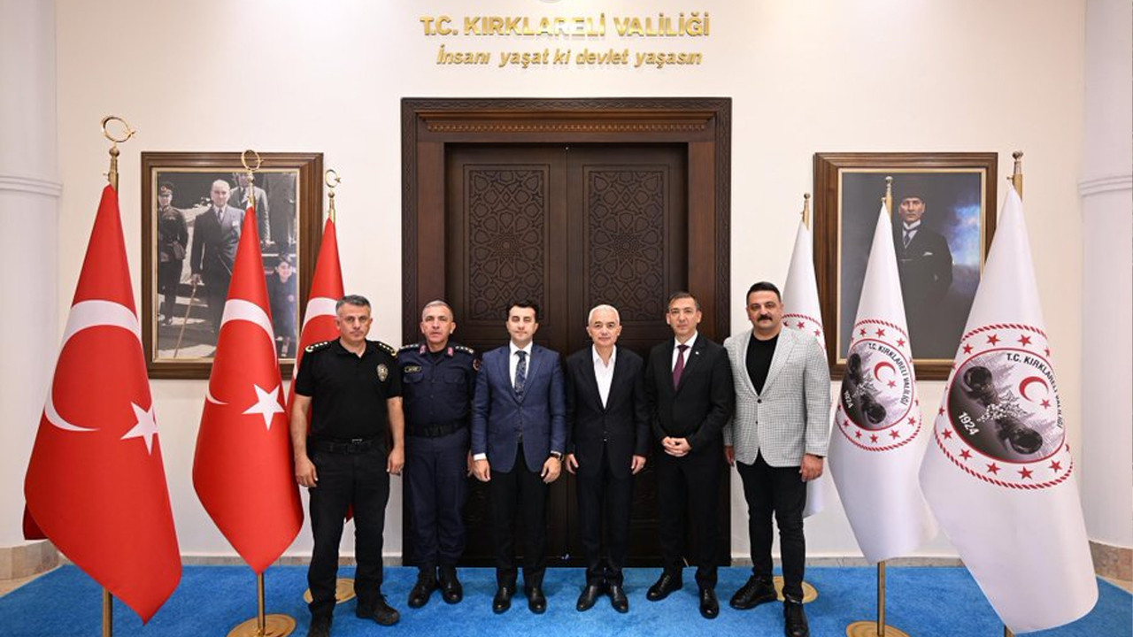 Başsavcı Kocabey'den Vali Turan'a ziyaret! İl Emniyet Müdürü de eşlik etti