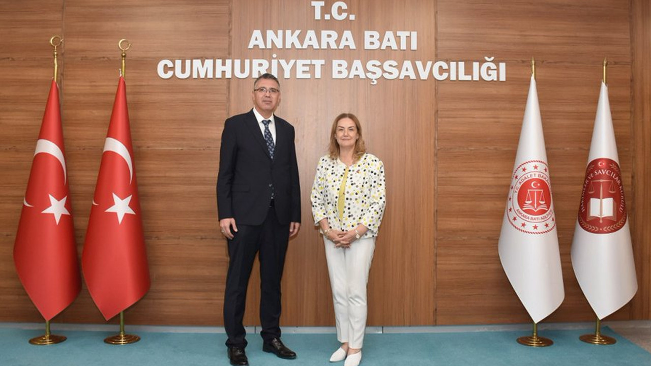 Kaymakam Gevrek'ten Başsavcı Bölükbaşı'na ziyaret! Hayırlı olsun temennilerinde bulundu