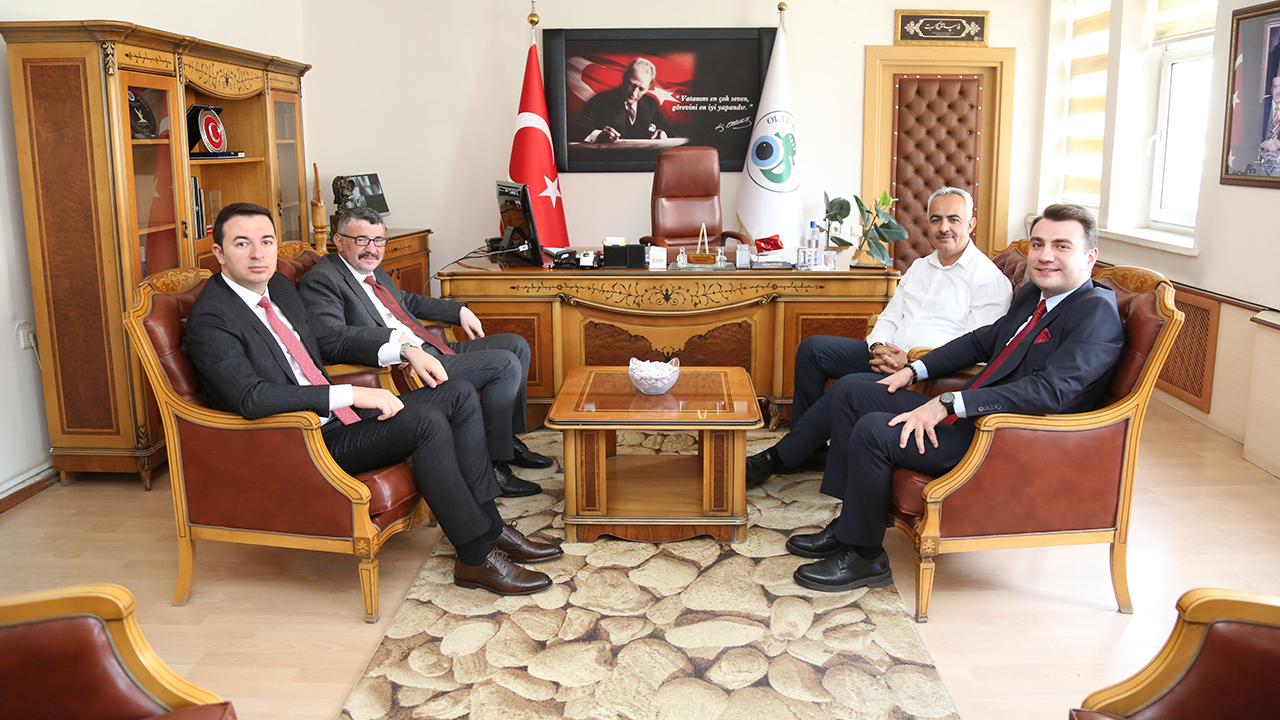 HSK Başmüfettişi Çalık ve Başsavcı Yavuz’dan Başkan Çelebi’ye ziyaret