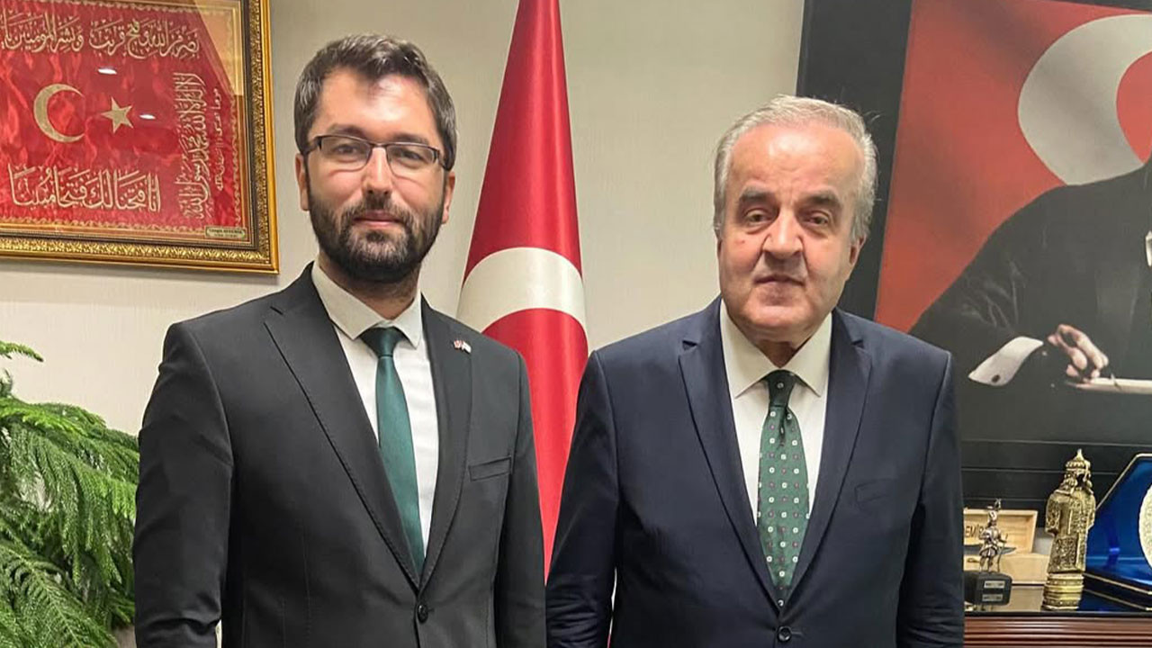 HSK Üyesi Aydemir'e Samsun'dan ziyaret! İldeki çalışmalar hakkında bilgi aldı