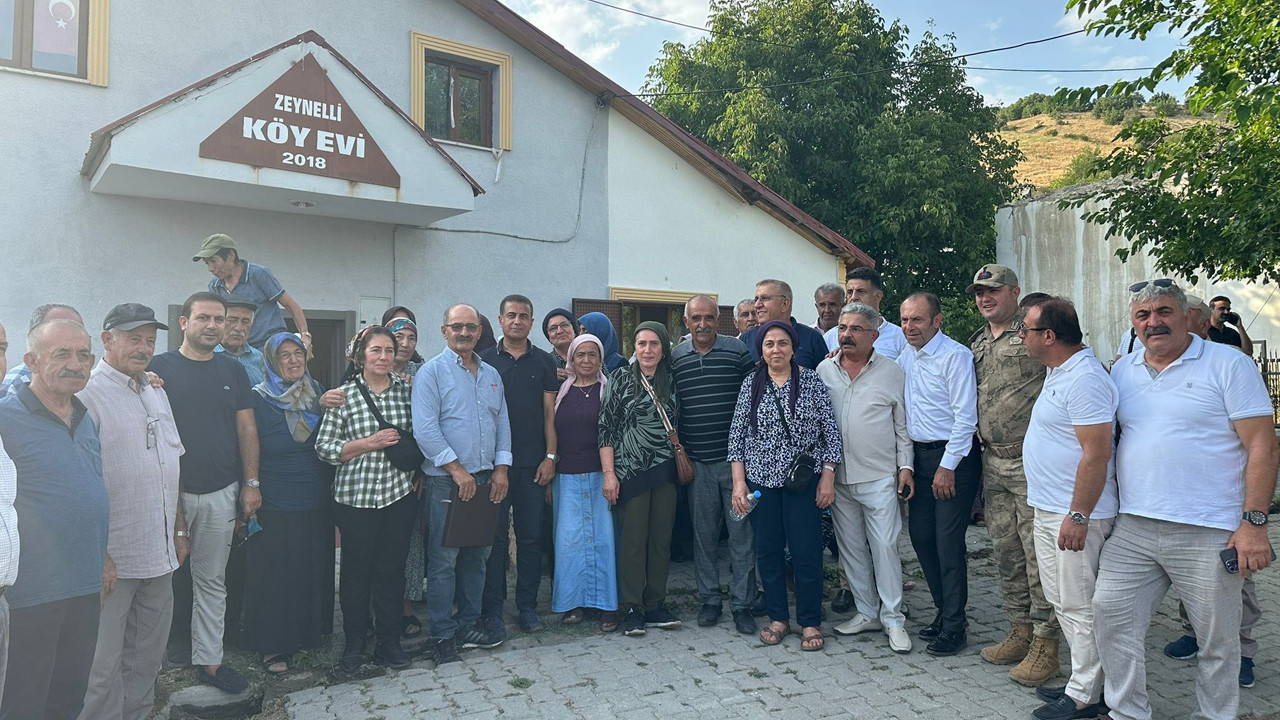 Başsavcı Vekili Çinko'dan memleketine ziyaret! Köylüleri ile hasret giderdi