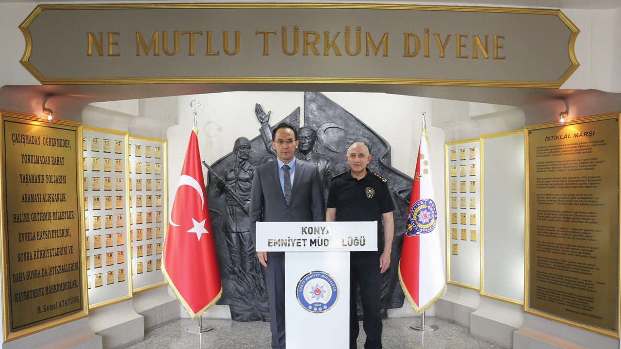 Başsavcı Çoban'dan İl Emniyet Müdürü Yüksek'e ziyaret