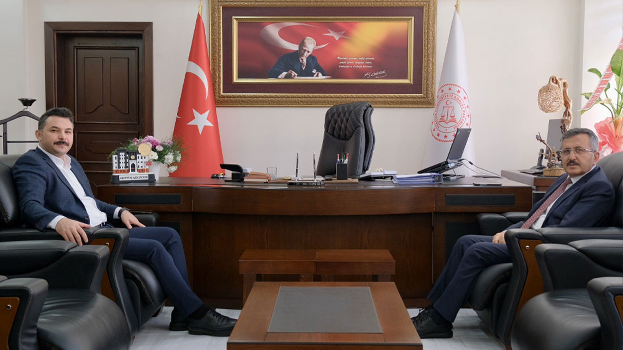 Başsavcı Büyükyurt, İl Milli Eğitimi Müdürü Kır’ı makamında ağırladı