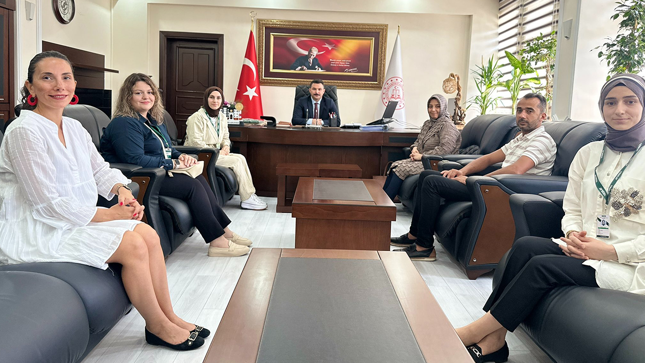 Başsavcı Büyükyurt’a Yeşilay’dan hayırlı olsun ziyareti