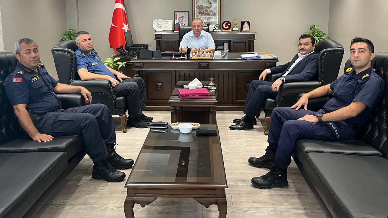 Başsavcı Eraslan, Kaymakam Tetikoğlu başkanlığındaki asayiş toplantısında katıldı