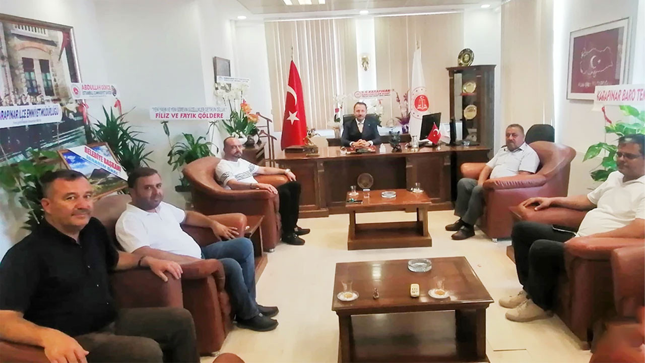 Karapınar’ın yeni Başsavcısı Yıldızoğlu, iş insanlarıyla buluştu!