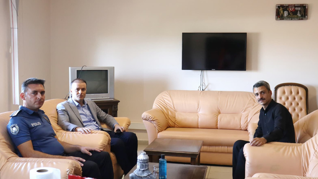 Kaymakam Dinçer'den Başsavcı Dilekçi'ye iade-i ziyaret