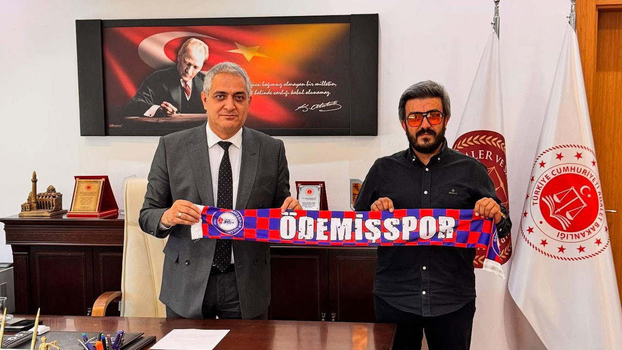 Yeni Başsavcı Karabulut'a spor kulübünden ziyaret!