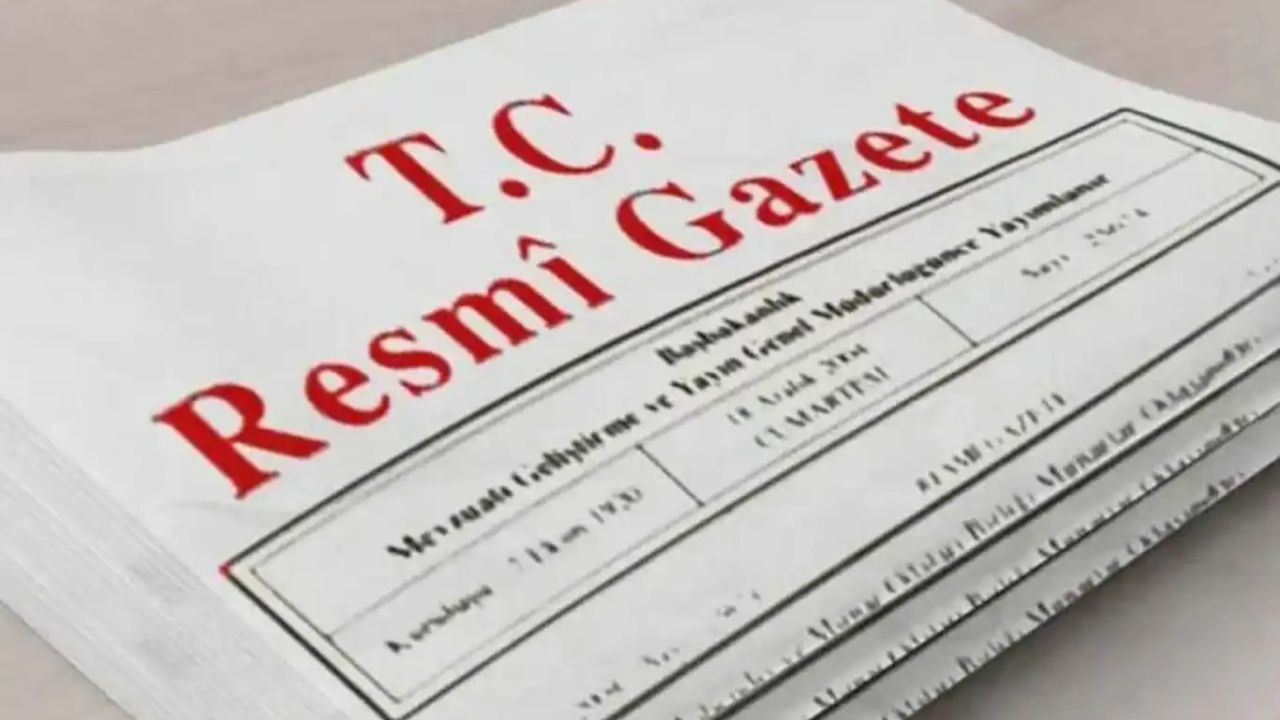 RESMİ GAZETE KARARLARI 13 AĞUSTOS 2025 || Resmi Gazete’de bugün neler var?
