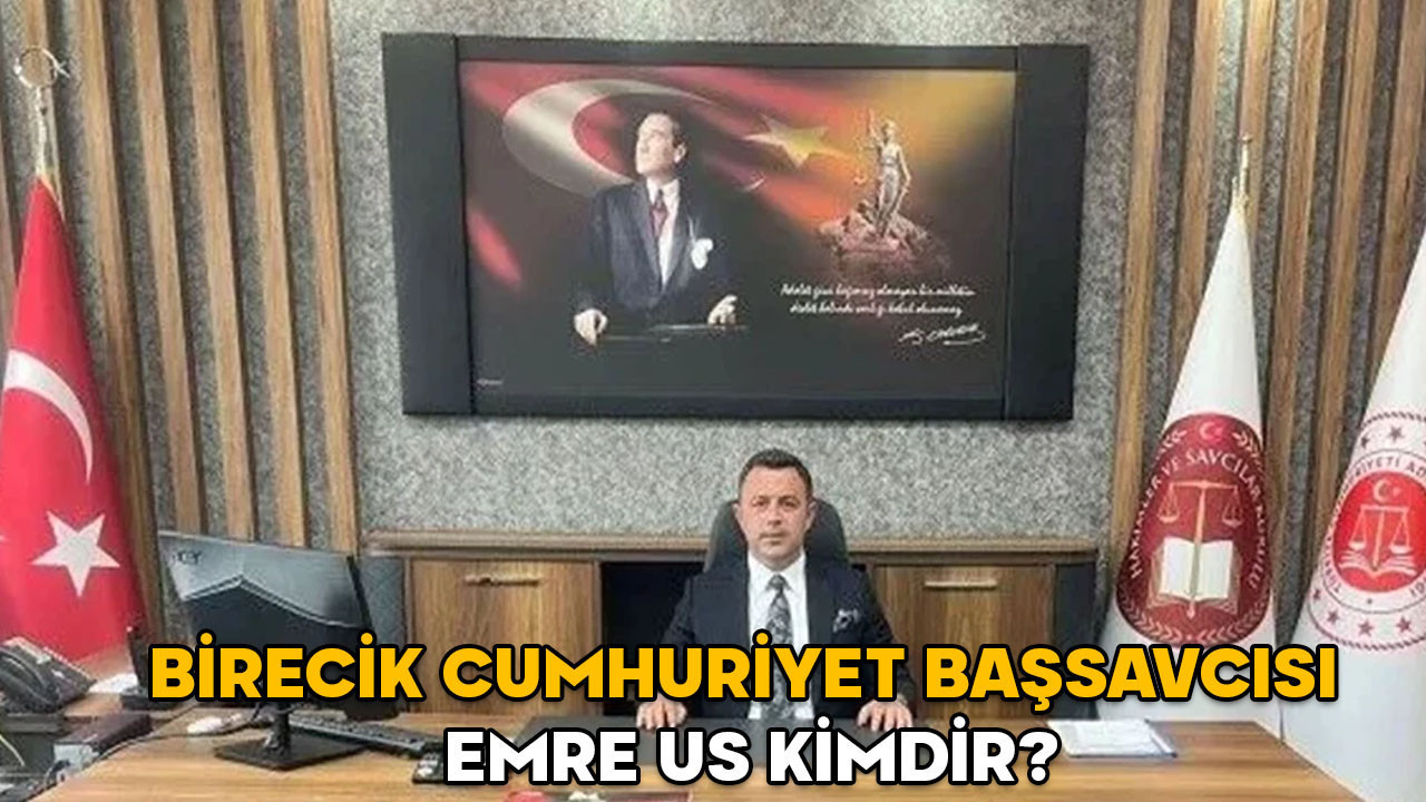 Emre Us kimdir? Birecik Cumhuriyet Başsavcısı Emre Us hangi görevlerde bulundu?