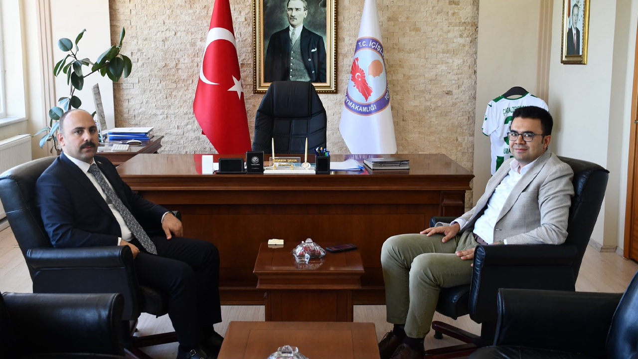 Başsavcı Turan’dan Kaymakam Şahin’e ziyaret