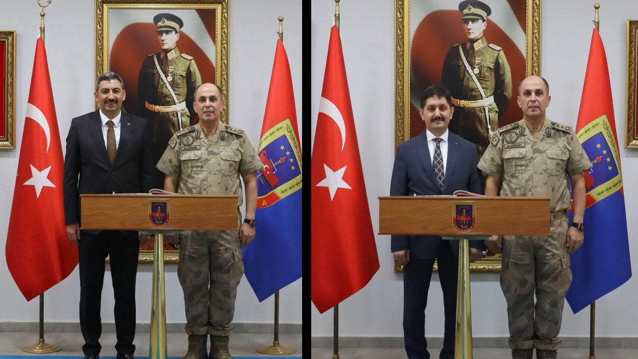 Başsavcı ve Komisyon Başkanından Albay'a ziyaret!