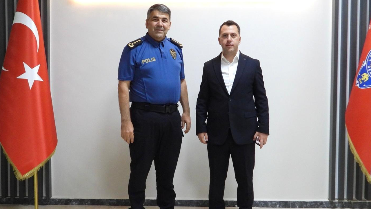 Başsavcı Küçükbekir'den Emniyet Müdürü Karaburun'a ziyaret