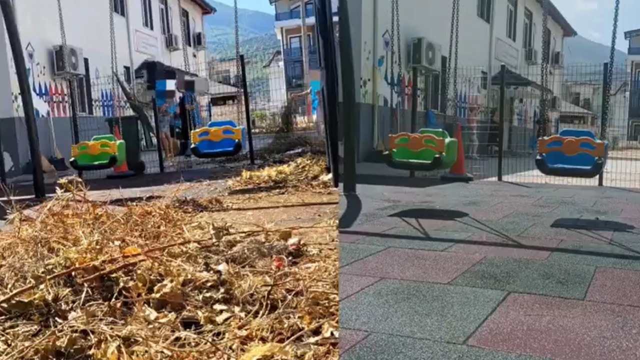 Yükümlülerden örnek çalışma! Okullar pırıl pırıl